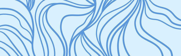 Hand drawn wavy background. Abstract waves. Waved pattern