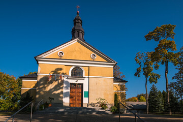 Fototapeta na wymiar Church St. Theresa in Wizajny, Podlaskie, Poland