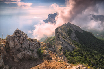 Gorgeous Crimea mountain valley