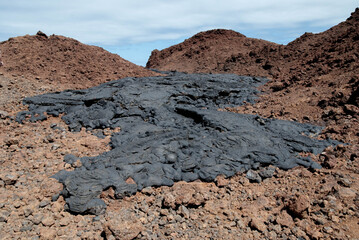 Lava petrificado Galápagos