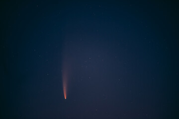 Comet c/2020 F3 Neowise at sunrise