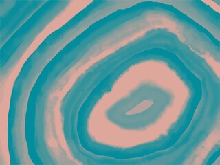 Agate Watercolor Series inspired by Pantone 2020 Color of the Year: Classic Blue