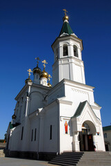 Obraz premium St. Nicholas (Nikolskaya) Church. Ussuriysk, Primorsky Krai, Far East, Russia.