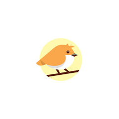 Bird Cute Logo
