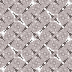 Abstract background with repeating geometric pattern. Seamless vector decorative tiles. Elegant ornamental netting style for wallpapers, interior textiles, stationery and packaging.