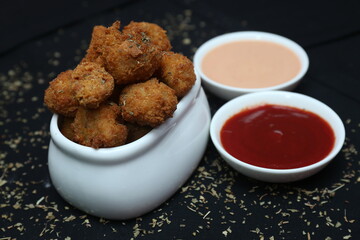 fried chicken nuggets