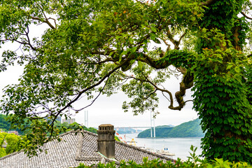 長崎県長崎市　グラバー園の風景