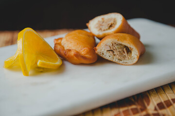 one of the favorite food / snack from indonesia. its panada, adopted from hispanic food empanada.