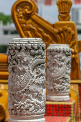 Artefacts in chinese temple