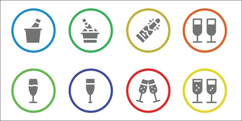 popping icon set