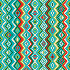 Seamless Pattern with Chevron Stripes