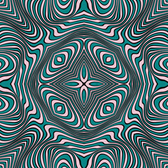 Vector abstract waves lines background