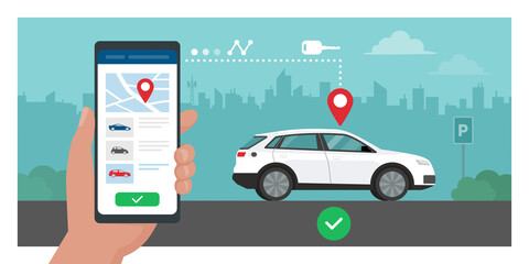 Car rental and booking app