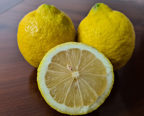 Originating in southern Italy, the lemon sicilian has a thick yellow peel, is elongated and...