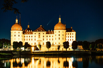 Komet Neowise, Moritzburg