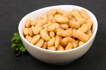 Baked white bean