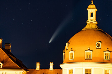 Komet Neowise, Moritzburg © Andreas Gruhl