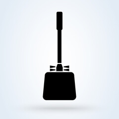 Toilet brush icon. Simple illustration of toilet brush icon for web