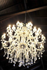 A light in the ceiling.