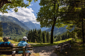 Relaxen in den Alpen