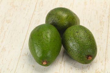 Ripe green dietary avocado - superfood