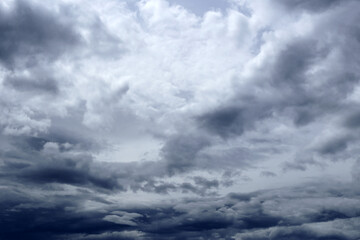 Fototapeta premium Dark clouds on the sky