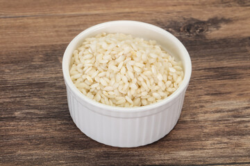 Arborio rice for Italian risotto