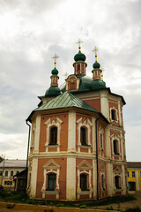 Fototapeta na wymiar The Church Of Saint Simeon Stolpnika. Pereslavl-Zalessky, Russia.