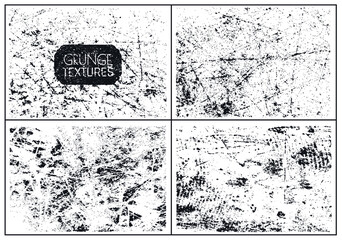 Grunge overlay textures