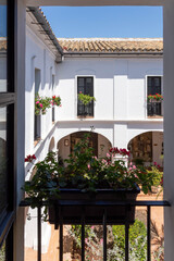 La Rabida Monastery in Huelva. Mudejar art in a place where Christopher Columbus began to organize...