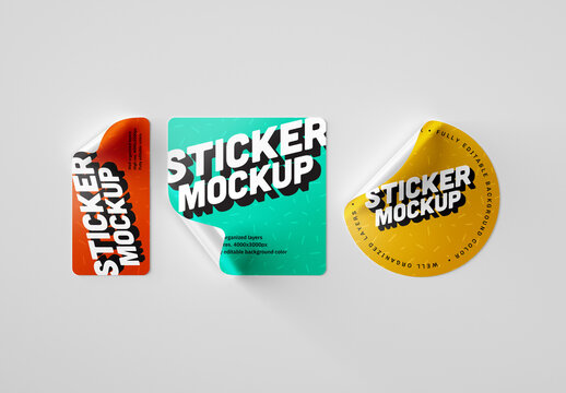 Sticker Mockup
