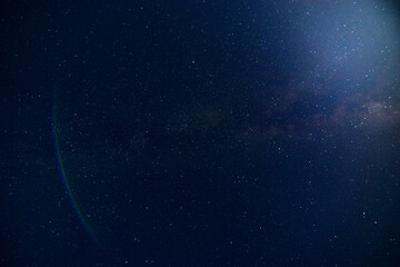 Fototapeta premium blue sky with stars