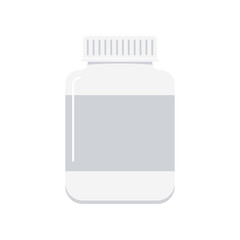 bottle, white, plastic, gum, container, pill, medicine, supplement, blank, jar, can, cap, health, prescription, medical, vitamin, capsule, package, box, canister, empty, label, pharmaceutical, powder