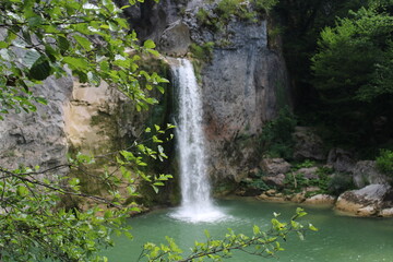 waterfall in the forest