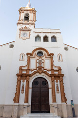 Church of La Purisima Concepcion in Huelva. Gothic and Baroque style building. Huelva, Andalusia, Spain