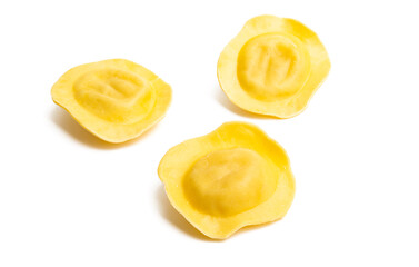 italian ravioli isolated