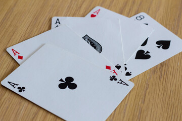 Poker Hand Casino Cards