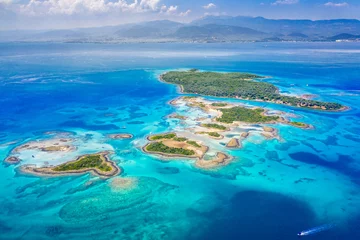 Foto op Canvas Impressive Lichadonisia, the Greek Bahamas, in North Euboea, Greece. © gatsi
