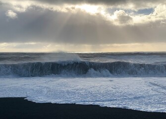 Black sand beach - Iceland