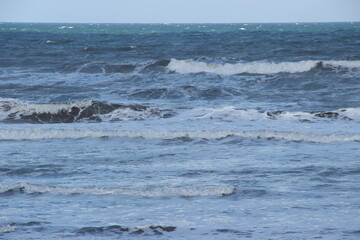 Angry sea