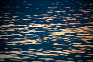 lights and shadows on the lake