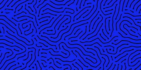 Obraz premium Seamless organic, biological pattern. Abstract shapes like corals.