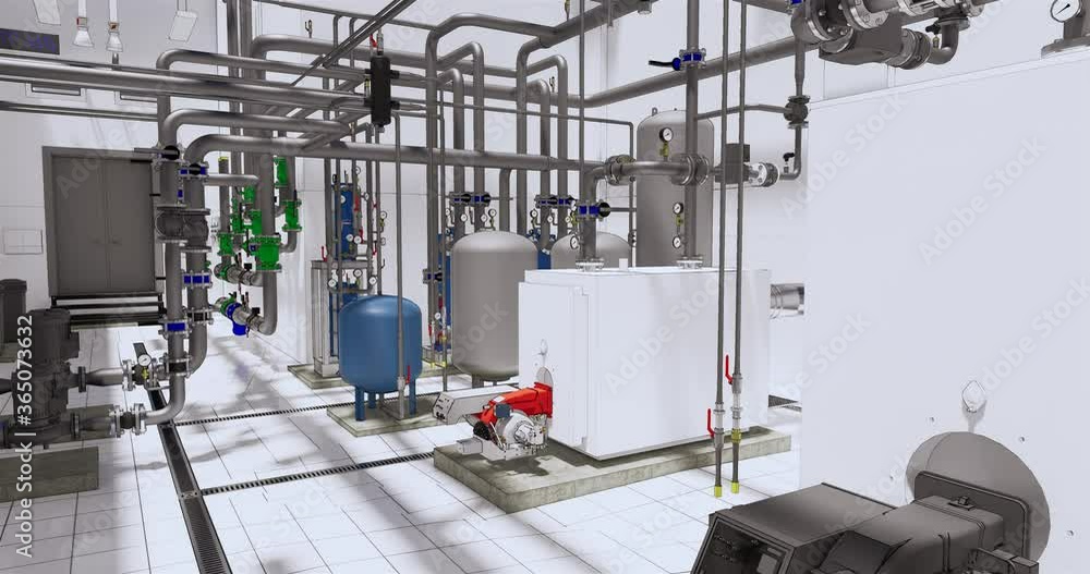 Aufkleber conceptual visualization of drawing style of utilities at bim technology