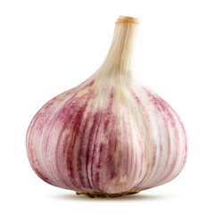 Garlic isolated on white background