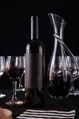 Fancy red wine