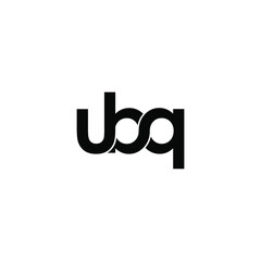 ubq letter original monogram logo design