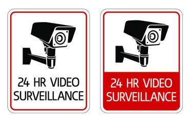 Security Camera. Surveillance Sign, Video Surveillance Sign, Vector Surveillance Camera icon