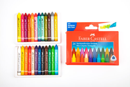 FABER CASTELL Wax Crayons Box