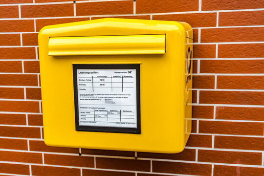 Mailbox of the German Bundespost