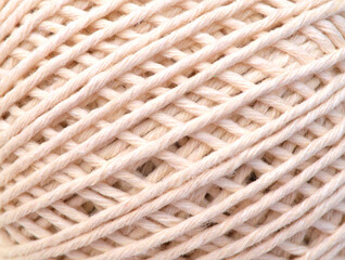 an extreme close up of a ball of string texture